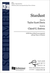 Stardust SATB choral sheet music cover